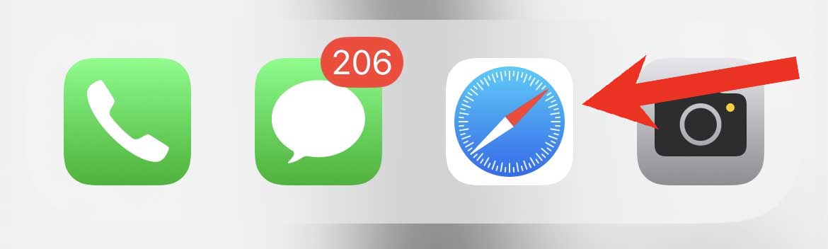 Open Safari